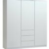 Wardrobe LIMFJORDEN 180x200 combi white