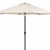 Market parasol AGGER D300 beige