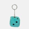 FUZZY DICE KEYCHAIN